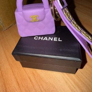 Mini Handbag Keychain with Box! and Lanyard!